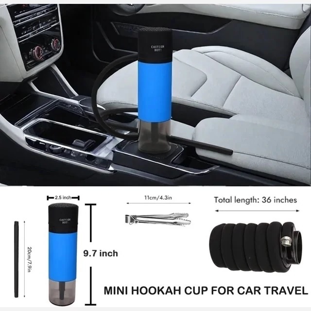 قلیون مسافرتی ماشین برند Hokami